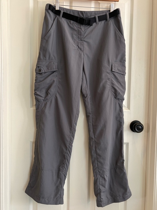 MEC Pants - MEC Grey Cargo Hiking Pants vintage